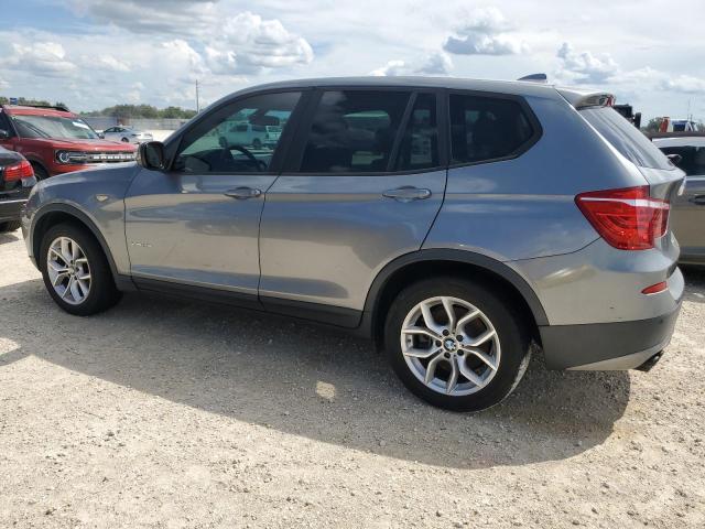 5UXWX9C51D0A30455 - 2013 BMW X3 XDRIVE28I GRAY photo 2