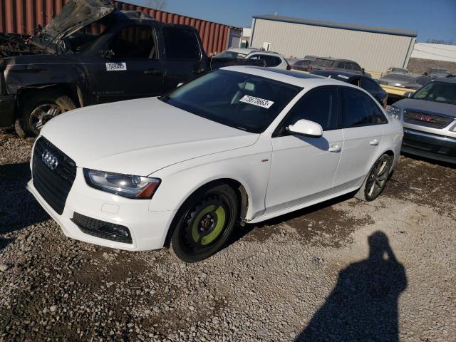 WAUAFAFL1GN016535 - 2016 AUDI A4 PREMIUM S-LINE WHITE photo 1