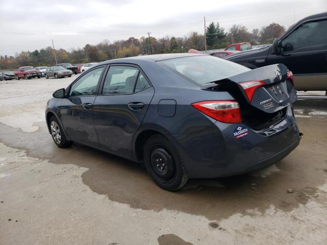 5YFBURHE6EP076725 - 2014 TOYOTA COROLLA L GRAY photo 2