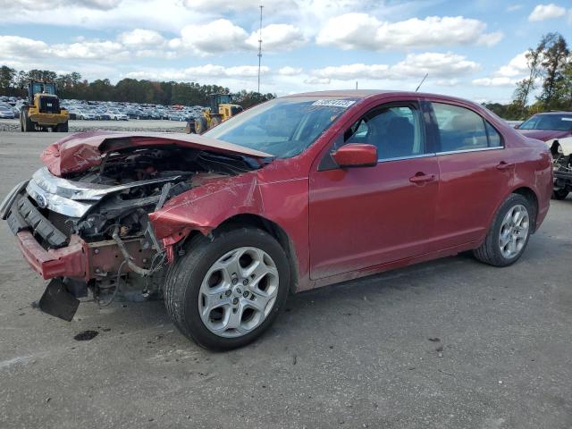 3FAHP0HA8BR147249 - 2011 FORD FUSION SE RED photo 1