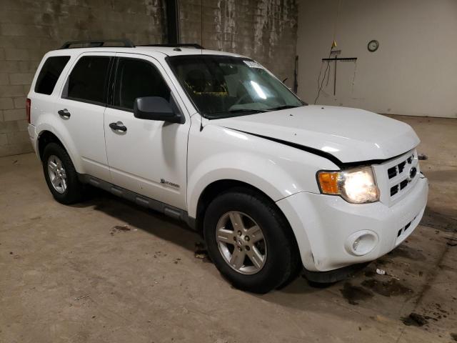 1FMCU59369KA61300 - 2009 FORD ESCAPE HYBRID WHITE photo 4