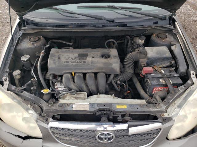 2T1BR32E85C558426 - 2005 TOYOTA COROLLA CE GRAY photo 11