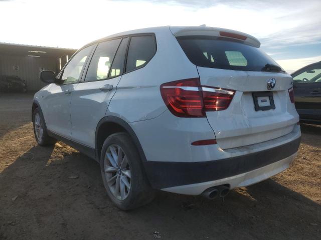 5UXWX9C53D0D05128 - 2013 BMW X3 XDRIVE28I WHITE photo 2