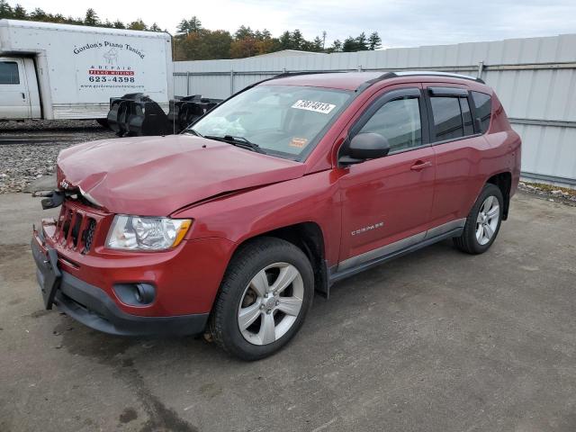 1J4NF1FB0BD143801 - 2011 JEEP COMPASS SPORT RED photo 1