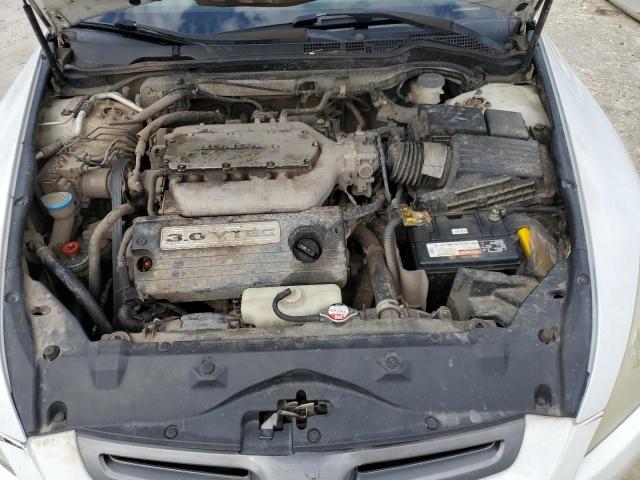 1HGCM66523A020001 - 2003 HONDA ACCORD EX WHITE photo 11