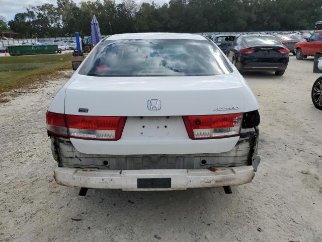 1HGCM66523A020001 - 2003 HONDA ACCORD EX WHITE photo 6