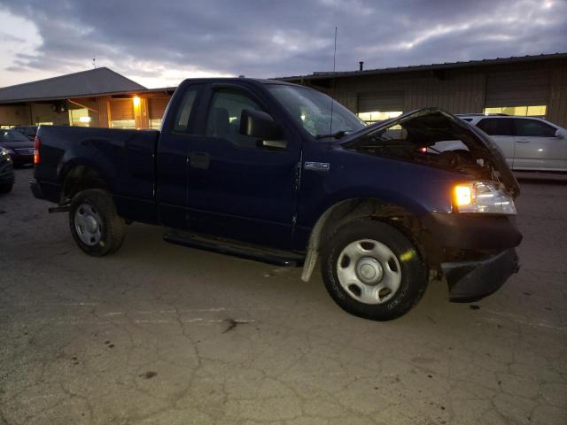 1FTRF12277NA66908 - 2007 FORD F150 BLUE photo 4