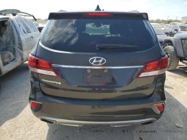 KM8SM4HF6HU181764 - 2017 HYUNDAI SANTA FE SE BLACK photo 6