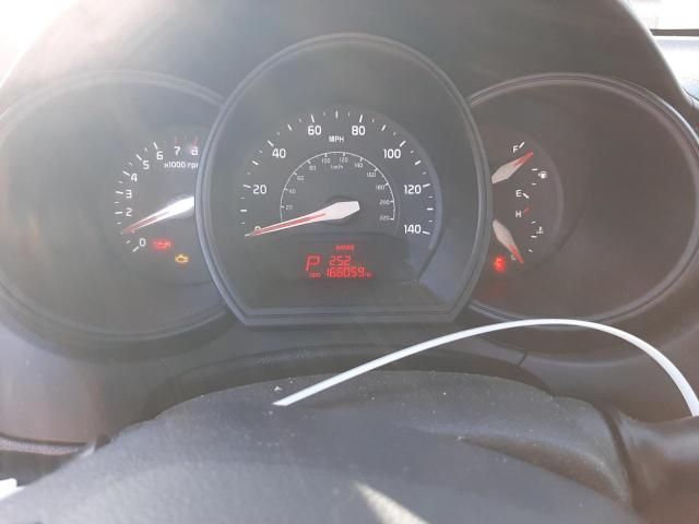 KNADM4A39E6375747 - 2014 KIA RIO LX GRAY photo 9