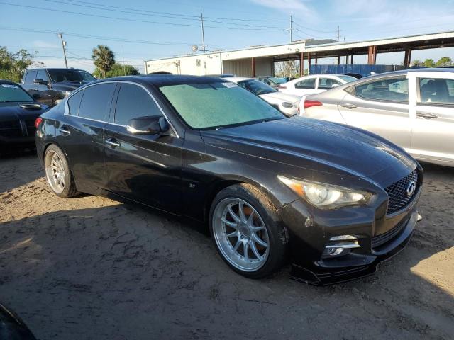 JN1BV7AP5EM684044 - 2014 INFINITI Q50 BASE BLACK photo 4