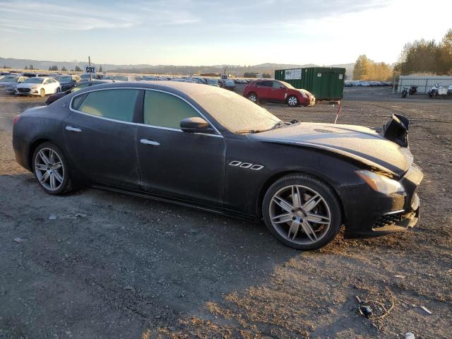 ZAM56YRL1J1260060 - 2018 MASERATI QUATTROPOR S BLACK photo 4