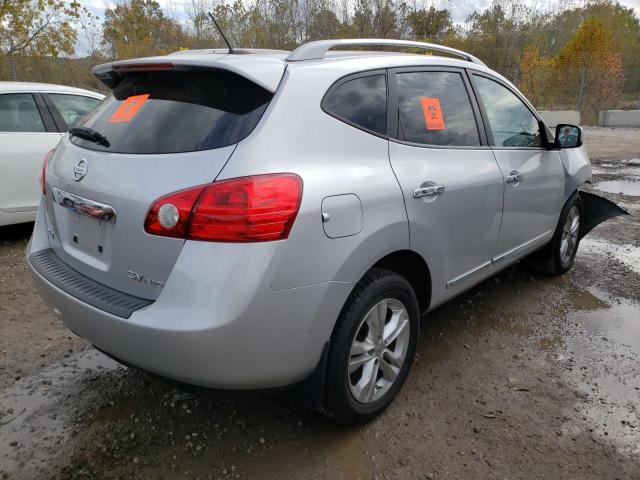 JN8AS5MVXDW650785 - 2013 NISSAN ROGUE S SILVER photo 3