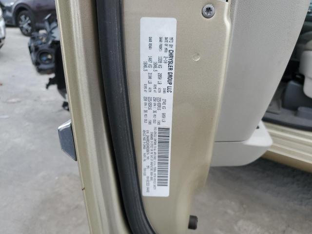 2A4RR5DX5AR209074 - 2010 CHRYSLER TOWN & COU TOURING 金色 照片 14