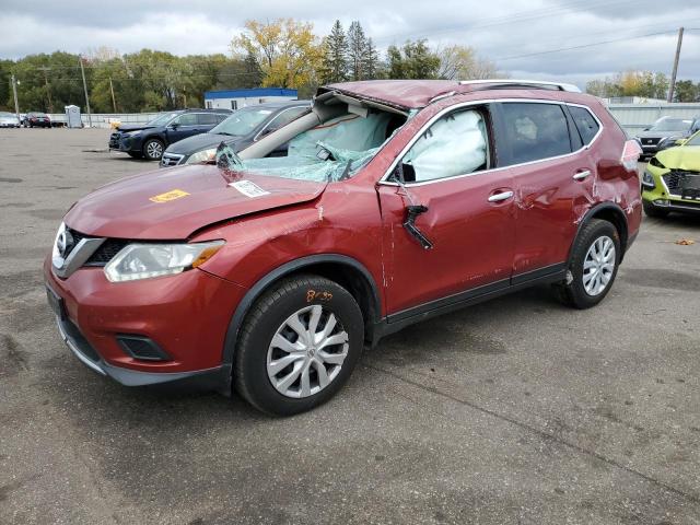 KNMAT2MV6GP616946 - 2016 NISSAN ROGUE S RED photo 1