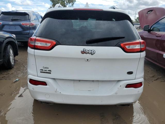 1C4PJMJS4HW530127 - 2017 JEEP CHEROKEE OVERLAND WHITE photo 6