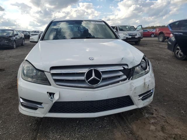 WDDGF4HB4DR287294 - 2013 MERCEDES-BENZ C 250 WHITE photo 5