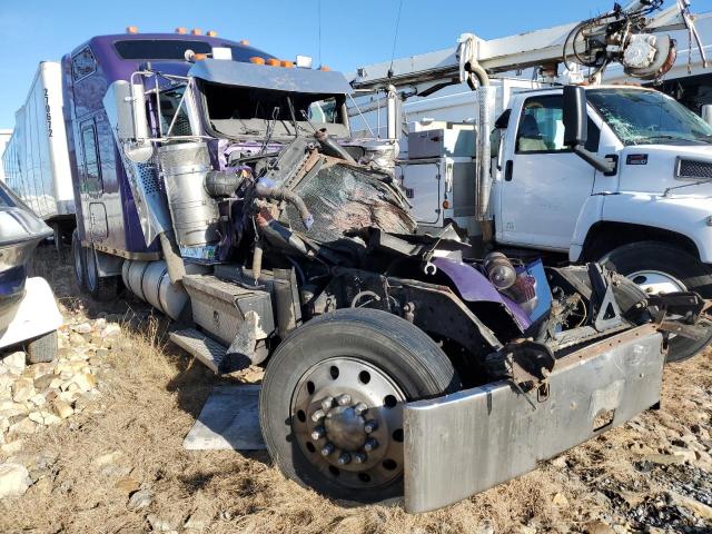 1XKWDB9X97J196796 - 2007 KENWORTH CONSTRUCTI W900 PURPLE photo 1