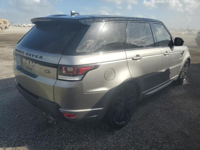 SALWV2FE7HA156383 - 2017 LAND ROVER RANGE ROVE AUTOBIOGRAPHY SILVER photo 3