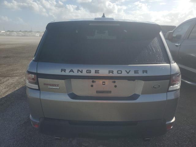 SALWV2FE7HA156383 - 2017 LAND ROVER RANGE ROVE AUTOBIOGRAPHY SILVER photo 6
