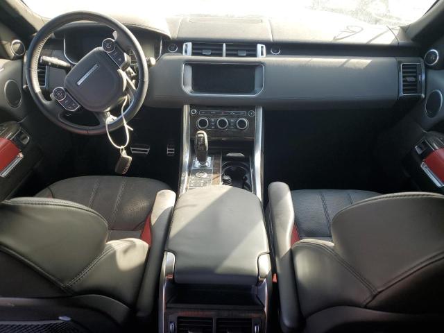 SALWV2FE7HA156383 - 2017 LAND ROVER RANGE ROVE AUTOBIOGRAPHY SILVER photo 8