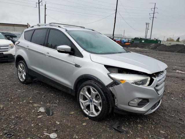 1FMCU0J96HUE86151 - 2017 FORD ESCAPE TITANIUM SILVER photo 4