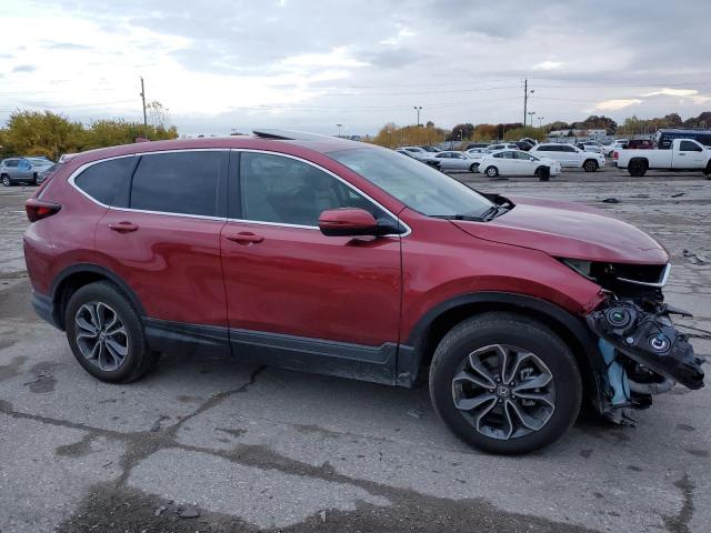 7FARW2H80NE025425 - 2022 HONDA CR-V EXL BURGUNDY photo 4