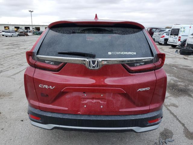 7FARW2H80NE025425 - 2022 HONDA CR-V EXL BURGUNDY photo 6