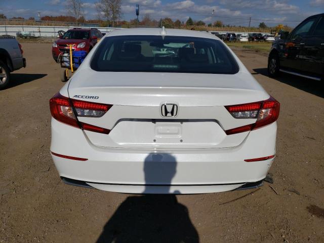 1HGCV1F44LA155374 - 2020 HONDA ACCORD EX WHITE photo 6