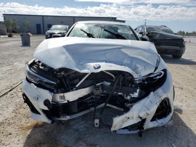 3MW5U7J09M8B95039 - 2021 BMW M340I WHITE photo 5