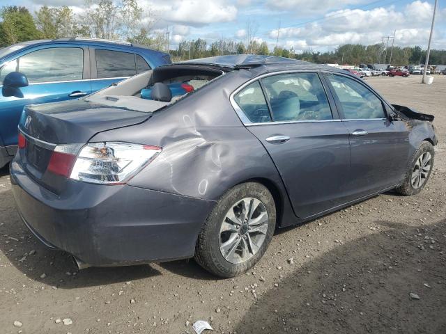 1HGCR2F35EA268433 - 2014 HONDA ACCORD LX GRAY photo 3