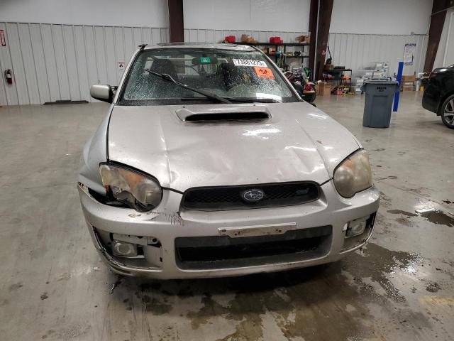 JF1GD29605G523724 - 2005 SUBARU IMPREZA WRX SILVER photo 5