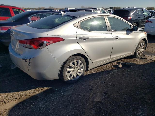 5NPDH4AE1BH035423 - 2011 HYUNDAI ELANTRA GLS SILVER photo 3