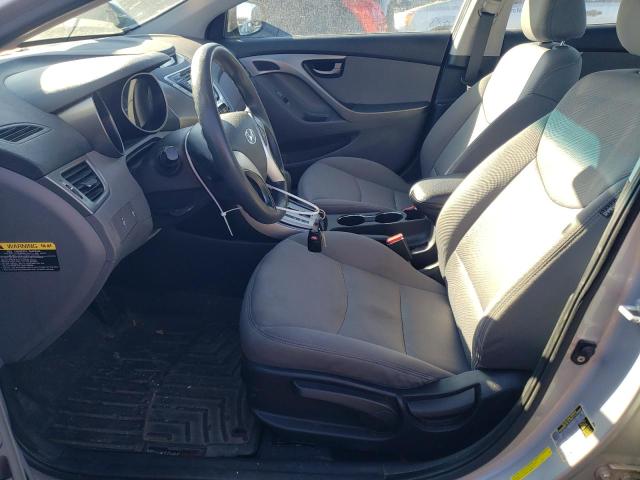 5NPDH4AE1BH035423 - 2011 HYUNDAI ELANTRA GLS SILVER photo 7