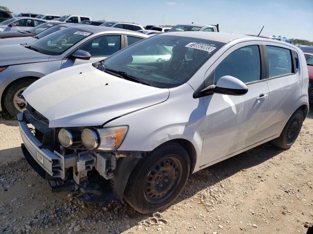 1G1JA6SHXF4217427 - 2015 CHEVROLET SONIC LS WHITE photo 1