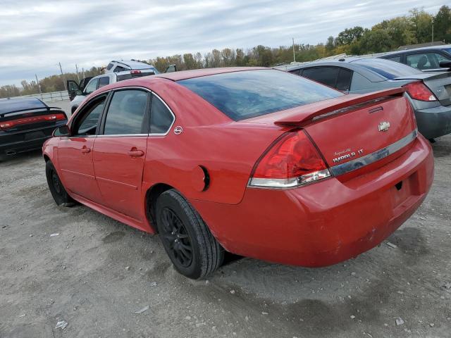 2G1WT57N291162982 - 2009 CHEVROLET IMPALA 1LT RED photo 2