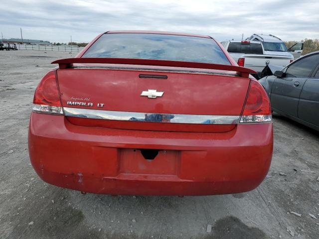 2G1WT57N291162982 - 2009 CHEVROLET IMPALA 1LT RED photo 6