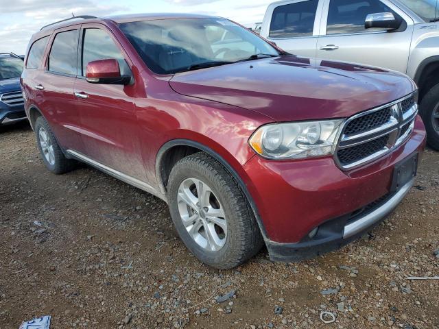 1C4RDJDG3DC603991 - 2013 DODGE DURANGO CREW BURGUNDY photo 4