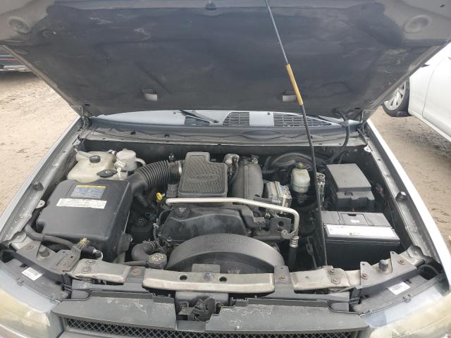 1GNDS13S752121500 - 2005 CHEVROLET TRAILBLAZE LS GRAY photo 11