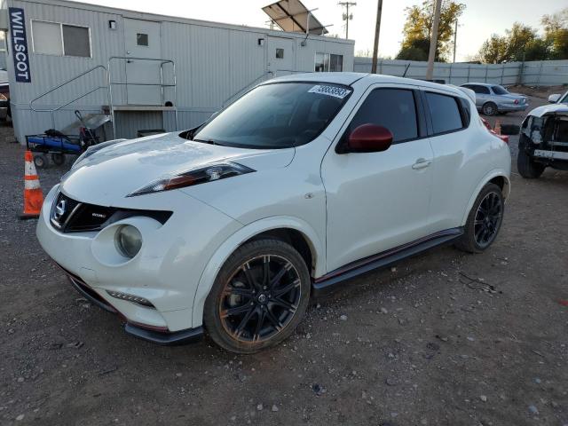 JN8AF5MV0DT232466 - 2013 NISSAN JUKE S WHITE photo 1