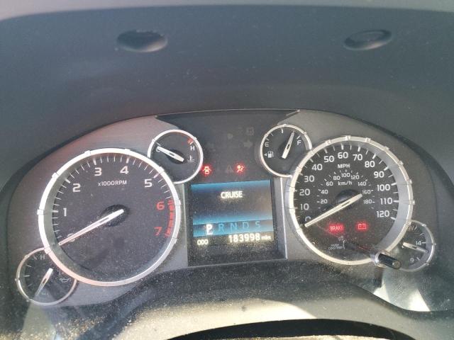 5TFGY5F19EX158114 - 2014 TOYOTA TUNDRA CREWMAX PLATINUM შავი ფოტო 9