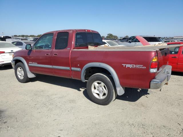 5TBRT34152S306347 - 2002 TOYOTA TUNDRA ACCESS CAB ბურგუნდია ფოტო 2