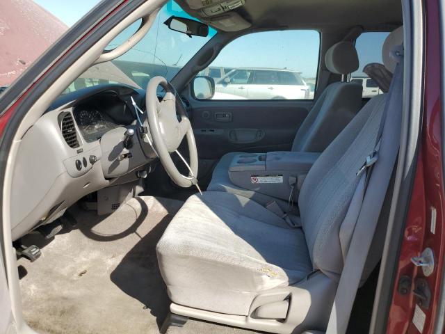 5TBRT34152S306347 - 2002 TOYOTA TUNDRA ACCESS CAB ბურგუნდია ფოტო 7