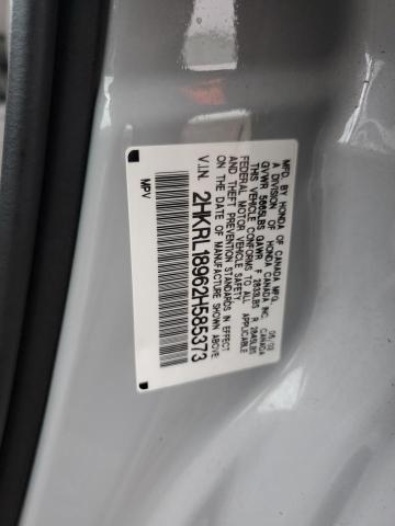 2HKRL18962H585373 - 2002 HONDA ODYSSEY EXL SILVER photo 12