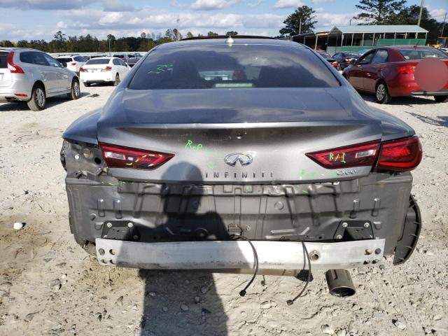 JN1CV7EK9JM200678 - 2018 INFINITI Q60 PURE GRAY photo 6