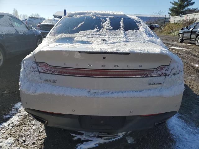 3LN6L2G94ER806315 - 2014 LINCOLN MKZ WHITE photo 6