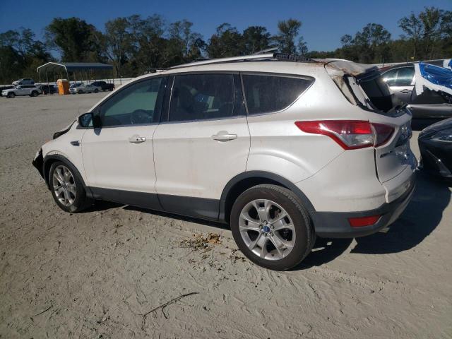 1FMCU0JX8EUA30260 - 2014 FORD ESCAPE TITANIUM WHITE photo 2