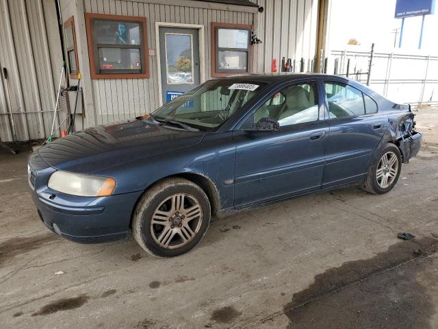 YV1RS592662544058 - 2006 VOLVO S60 2.5T BLUE photo 1