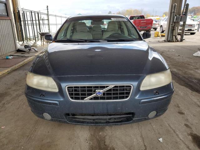 YV1RS592662544058 - 2006 VOLVO S60 2.5T BLUE photo 5