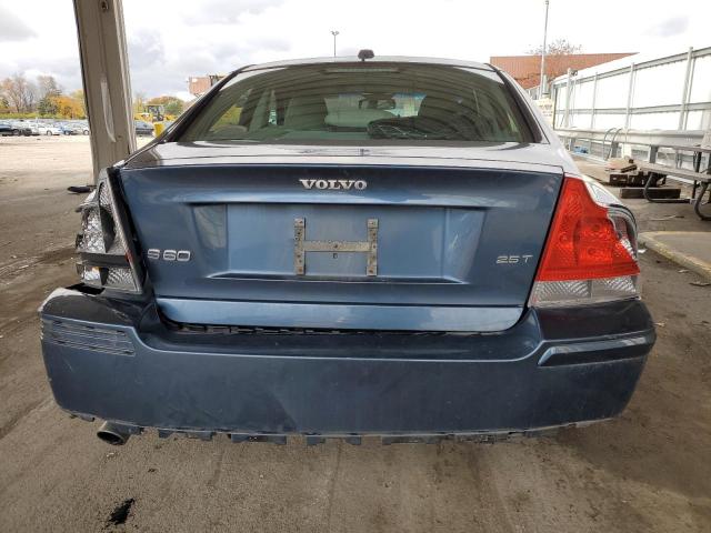 YV1RS592662544058 - 2006 VOLVO S60 2.5T BLUE photo 6