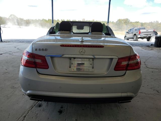 WDDKK7DF2CF171592 - 2012 MERCEDES-BENZ E 550 SILVER photo 6